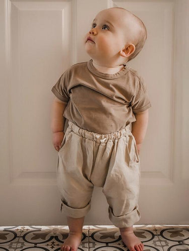 The Simple Folk Boxy Tee, Mushroom